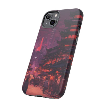 Traditional Japanese Village Countryside-Dual Layer Ultra Tough Phone Case Printify by The Night Shift Automotive Apparel