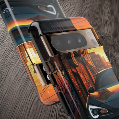 Subaru BRZ Street Life-Dual Layer Ultra Tough Phone Case Printify by The Night Shift Automotive Apparel