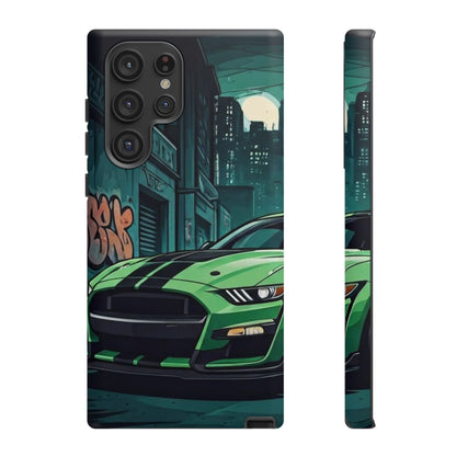 Ford Mustang Shelby GT500 Street Life-Dual Layer Ultra Tough Phone Case Printify by The Night Shift Automotive Apparel
