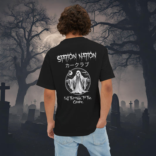 👻 HALLOWEEN LIMITED EDITION-Premium, Ultra Soft Oversized Boxy Tee