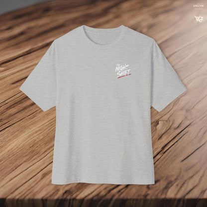 Toyota Supra MK-4 Owners Custom-Premium, Ultra Soft Unisex Oversized Boxy Tee Athletic Heather Printify by The Night Shift Automotive Apparel