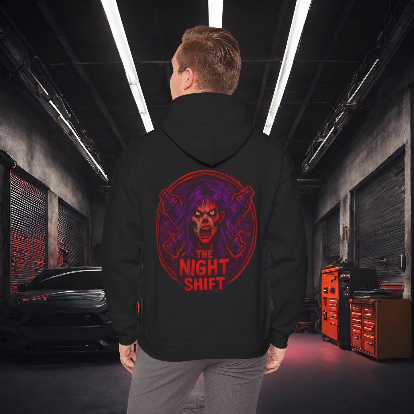 The Night Shift-Ultra Soft, Premium Hoodie