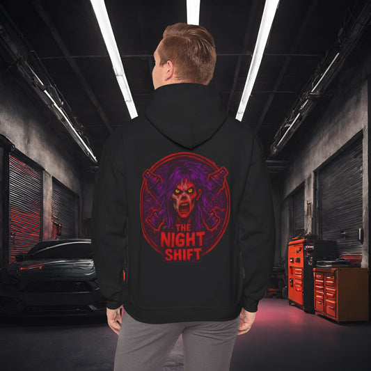The Night Shift-Ultra Soft, Premium Hoodie