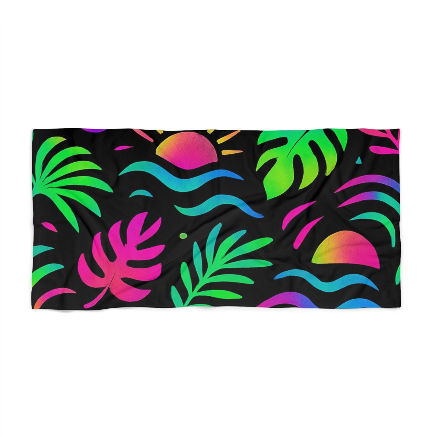 Premium Beach & Shower Towel Printify by The Night Shift Automotive Apparel