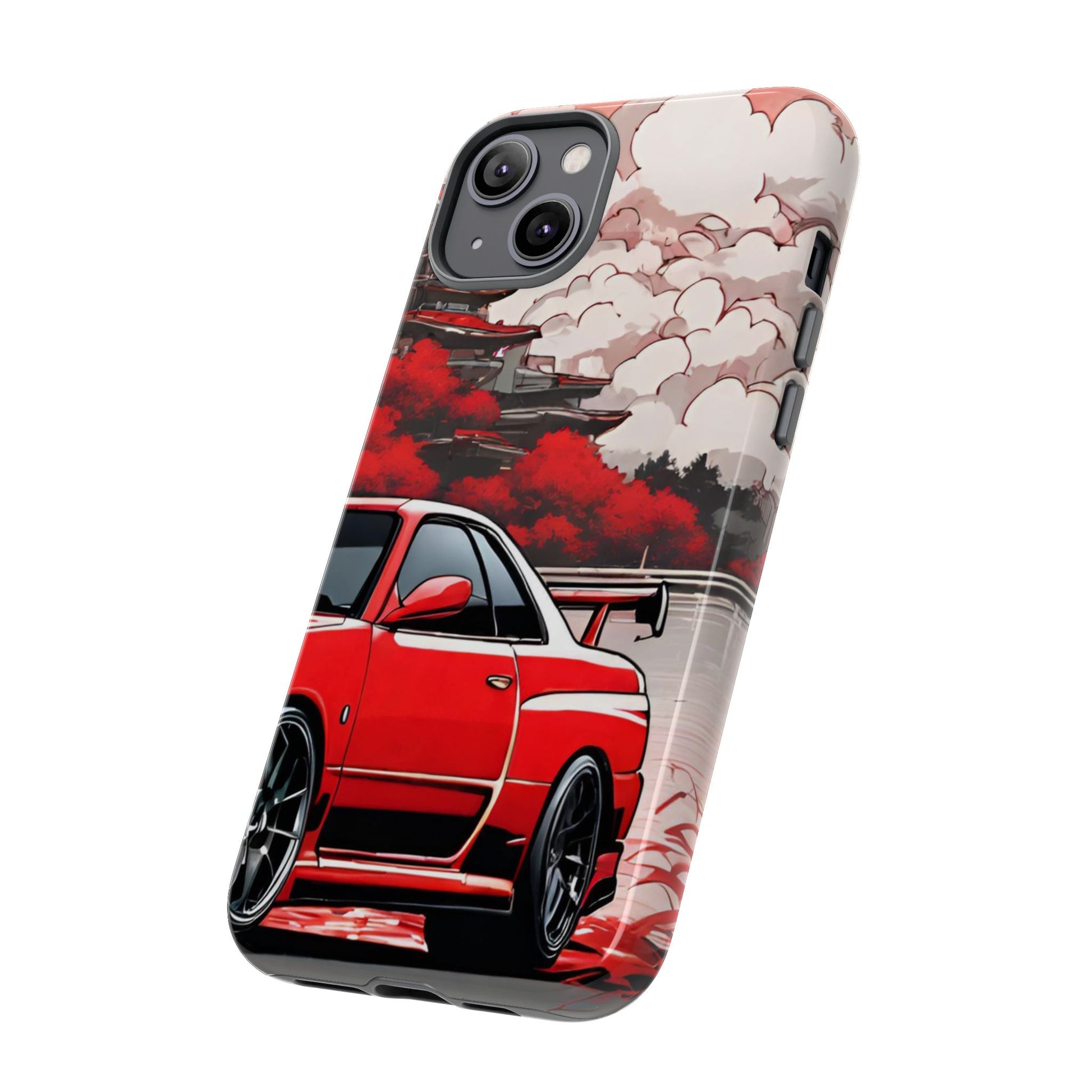 Nissan Skyline R34-Dual Layer Ultra Tough Phone Case Printify by The Night Shift Automotive Apparel