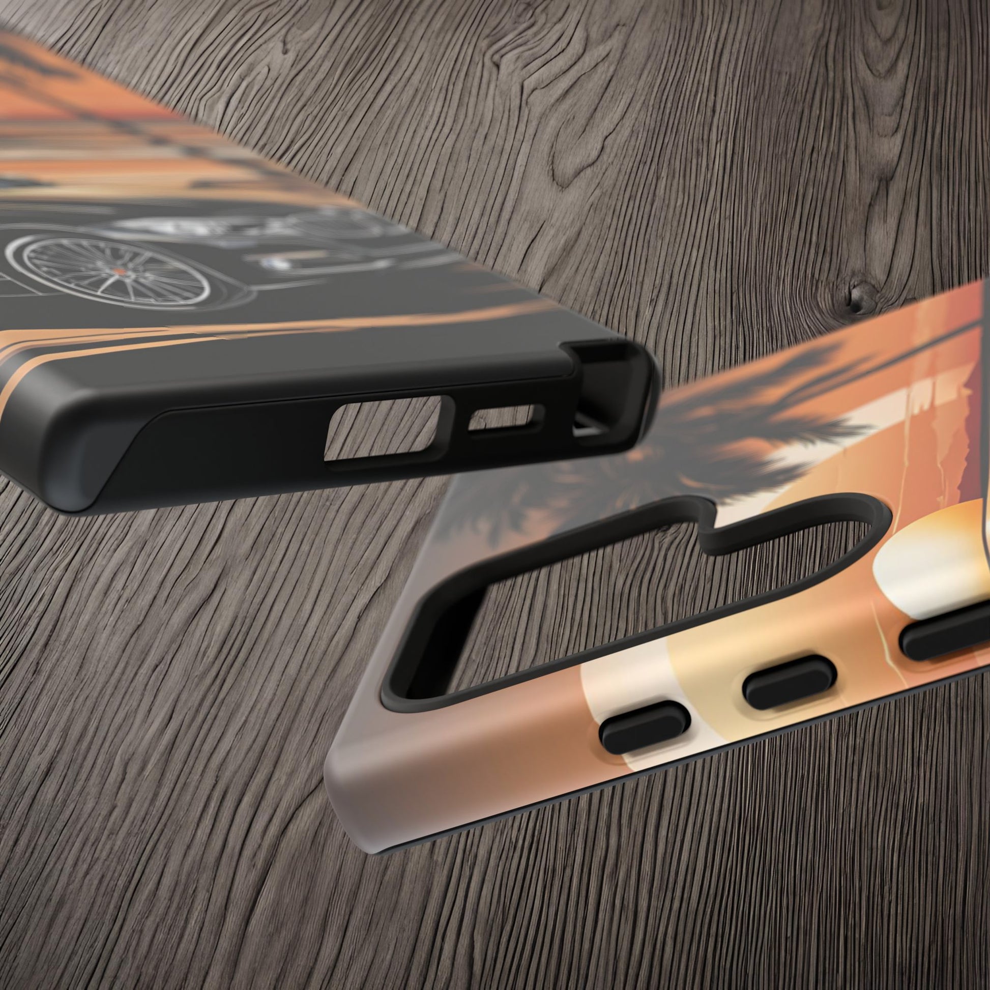 BMW Sunset On The Beach-Dual Layer Ultra Tough Phone Case Printify by The Night Shift Automotive Apparel