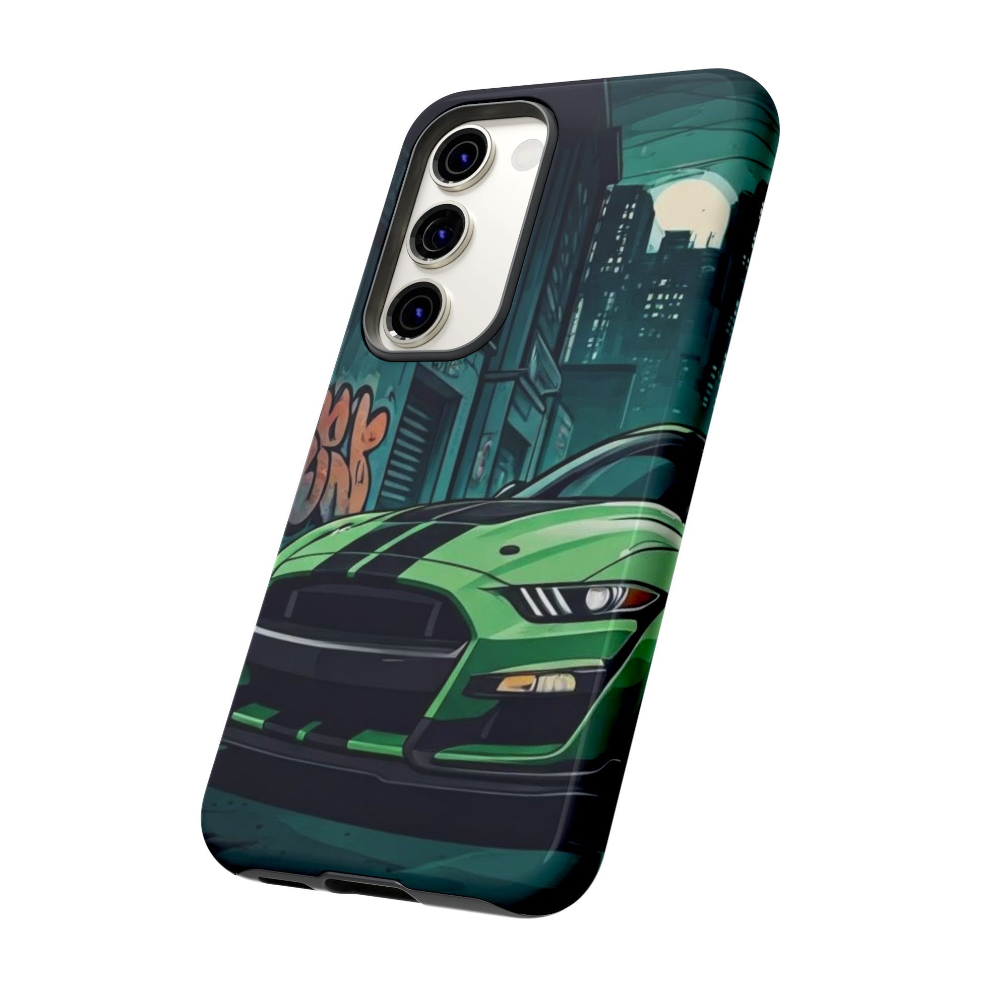 Ford Mustang Shelby GT500 Street Life-Dual Layer Ultra Tough Phone Case Printify by The Night Shift Automotive Apparel
