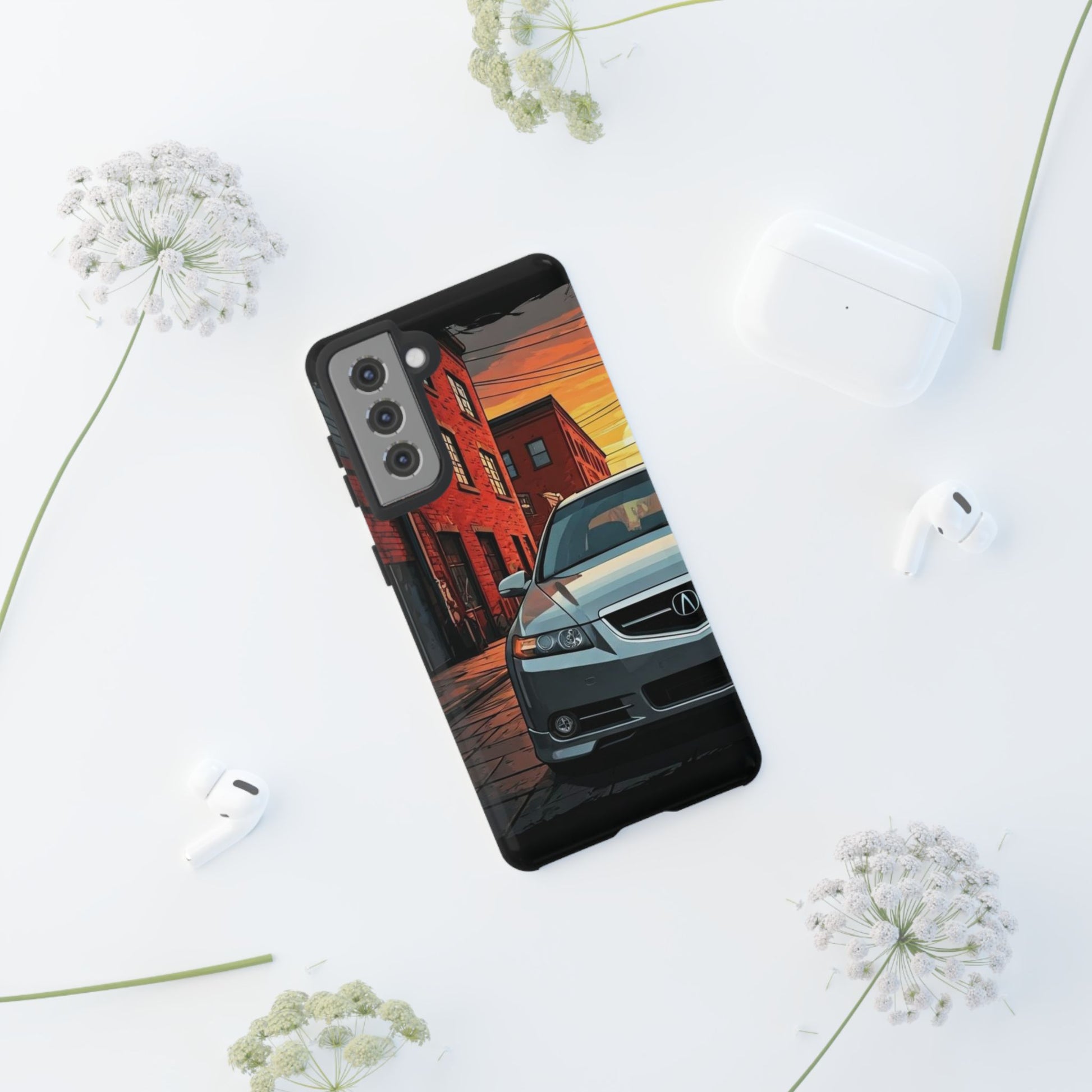 Acura TL Street Life-Dual Layer Ultra Tough Phone Case Printify by The Night Shift Automotive Apparel