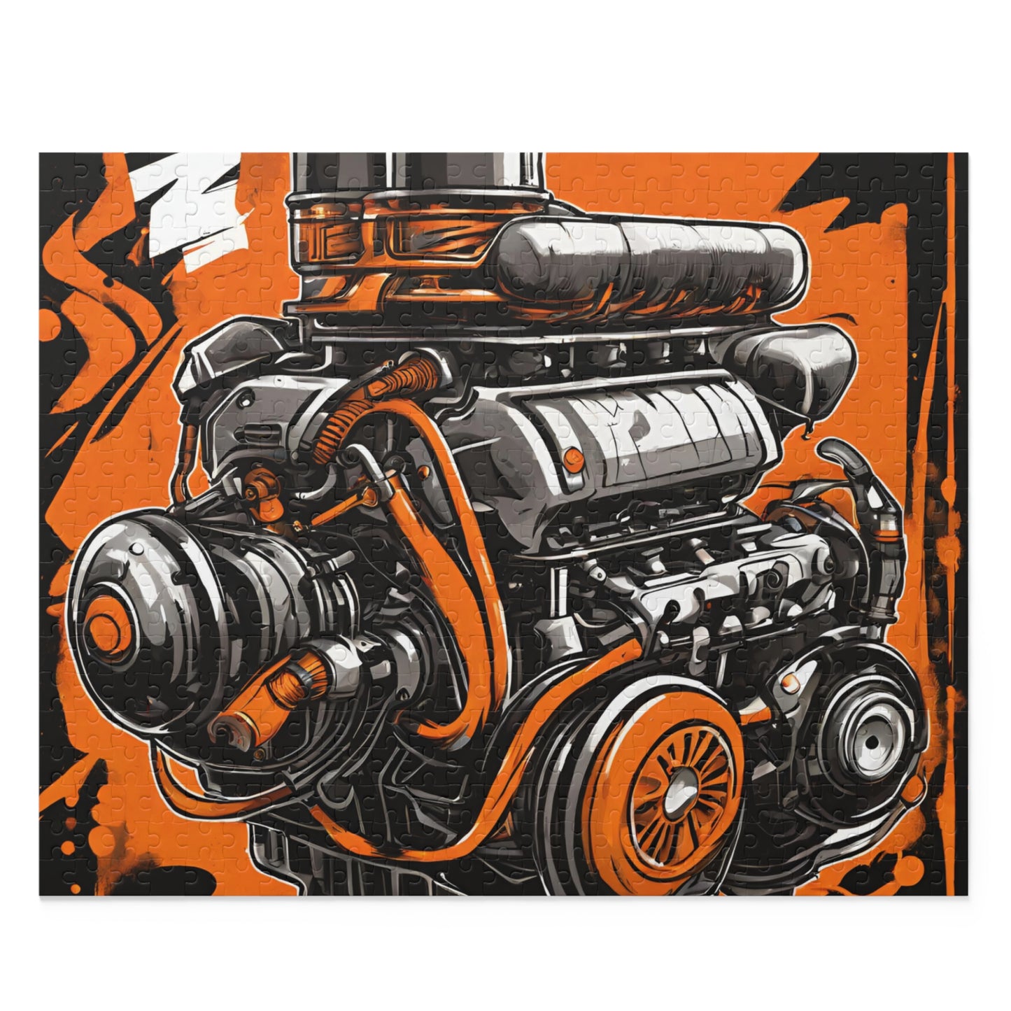 Puzzle (500-Piece) 20" × 16" (500 pcs) Printify by The Night Shift Automotive Apparel