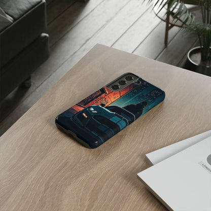 Ford Mustang Shelby GT350 Street Life-Dual Layer Ultra Tough Phone Case Samsung Galaxy S22 Glossy Printify by The Night Shift Automotive Apparel