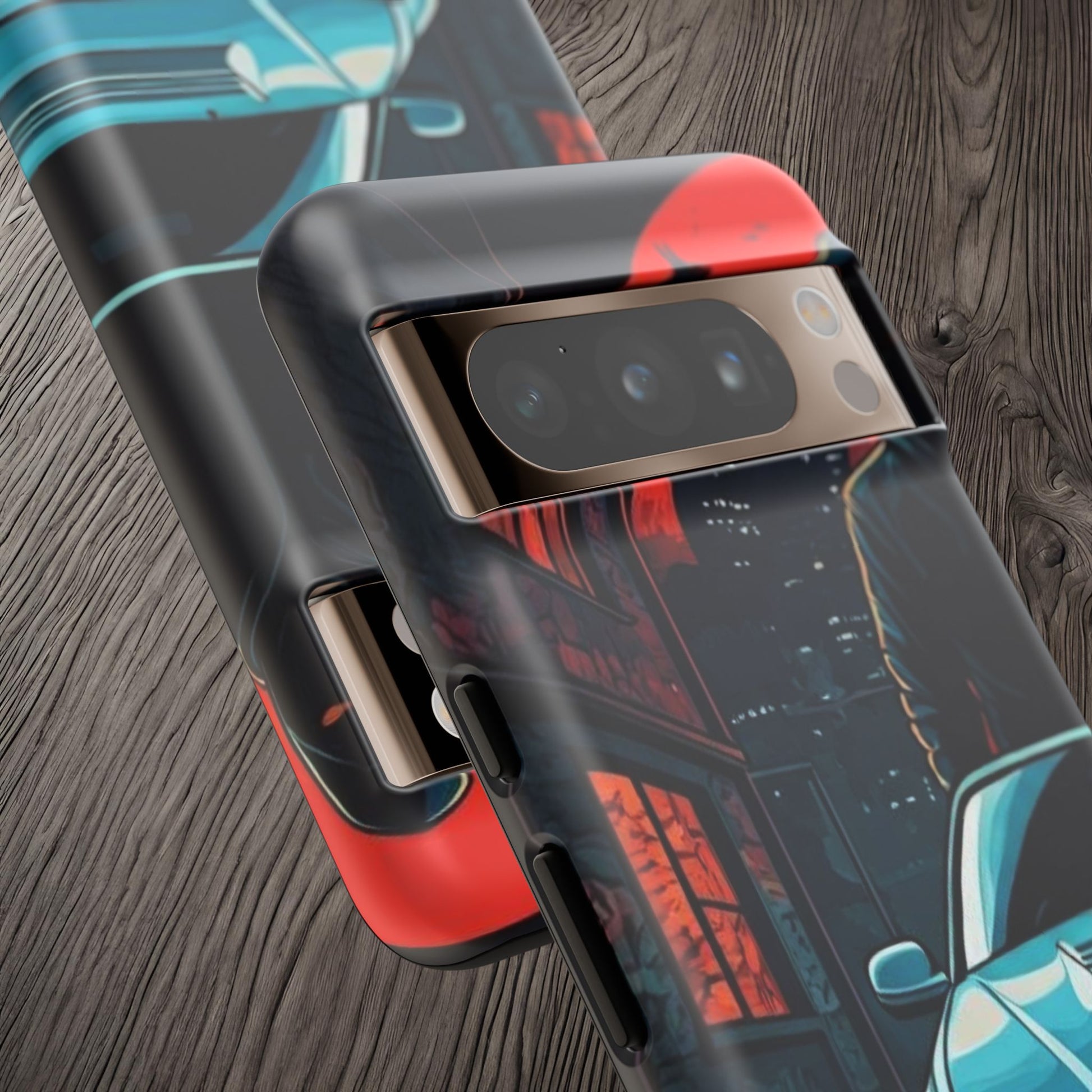 Nissan Skyline R34 Street Life-Dual Layer Ultra Tough Phone Case Printify by The Night Shift Automotive Apparel
