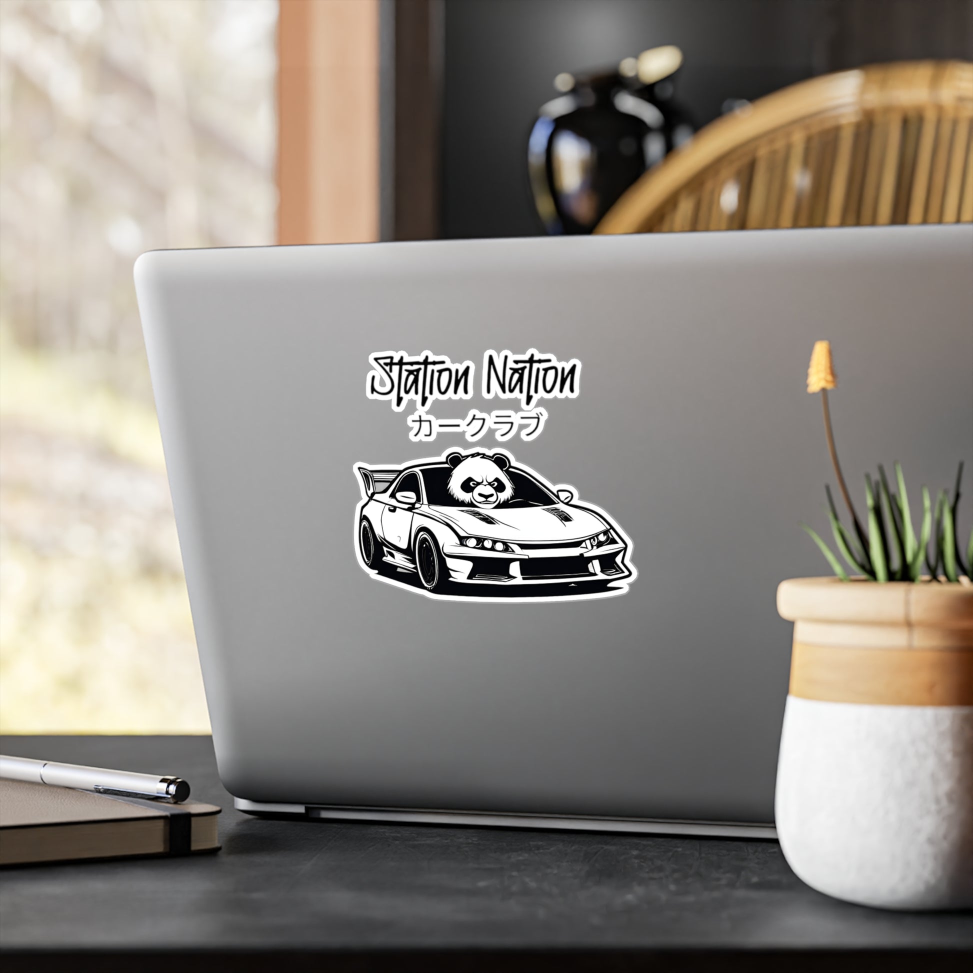 Kiss-Cut Vinyl Decals Printify by The Night Shift Automotive Apparel