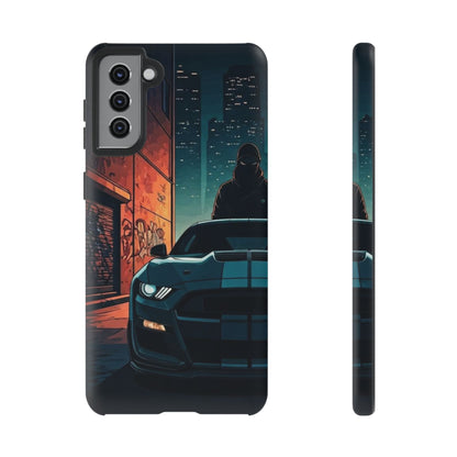 Ford Mustang Shelby GT350 Street Life-Dual Layer Ultra Tough Phone Case Samsung Galaxy S21 Plus Matte Printify by The Night Shift Automotive Apparel