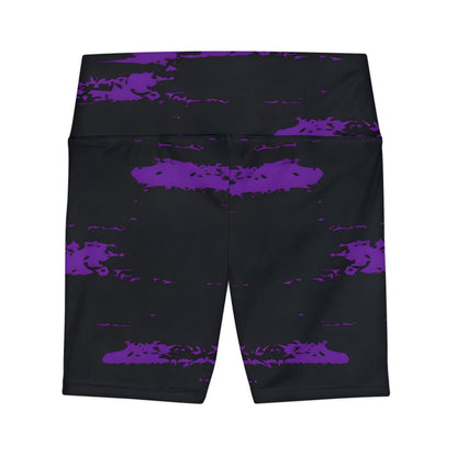 Women's Gym & Fitness Biker Shorts Printify by The Night Shift Automotive Apparel