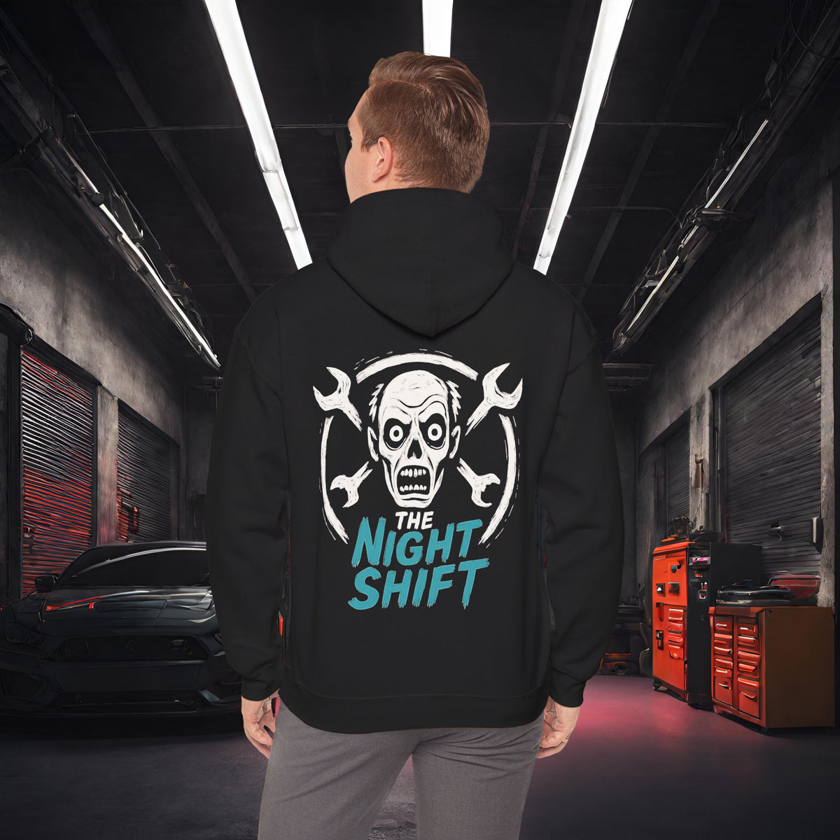 The Night Shift-Ultra Soft, Premium Hoodie
