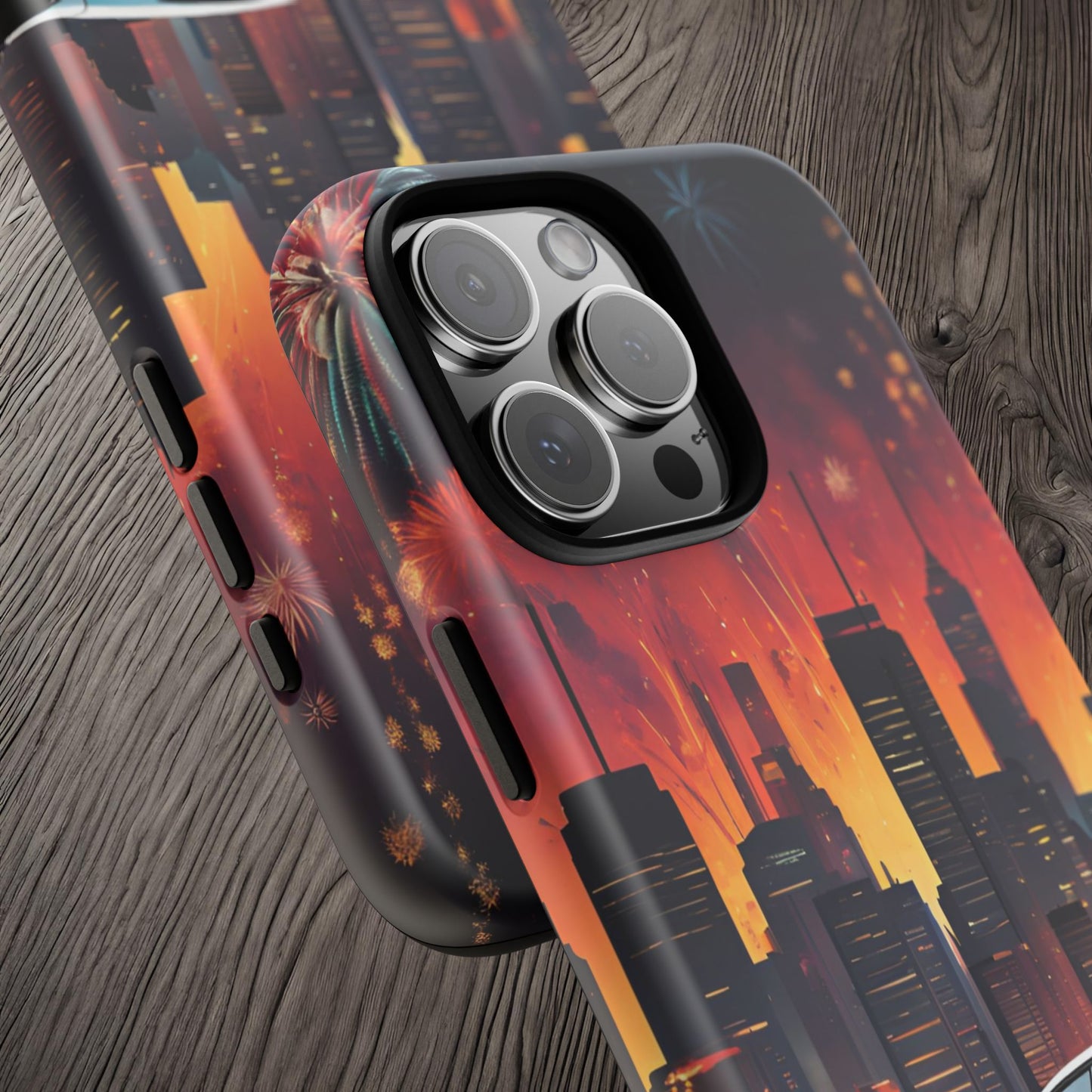 Volkswagon Golf GTI Fireworks-Dual Layer Ultra Tough Phone Case Printify by The Night Shift Automotive Apparel