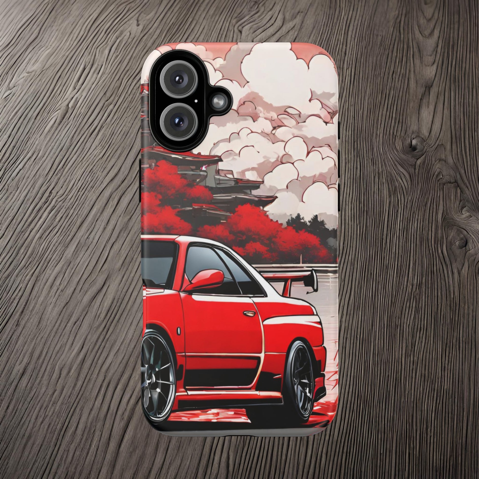 Nissan Skyline R34-Dual Layer Ultra Tough Phone Case Printify by The Night Shift Automotive Apparel