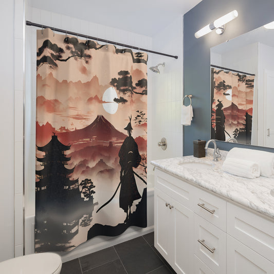 Shower Curtains Printify by The Night Shift Automotive Apparel