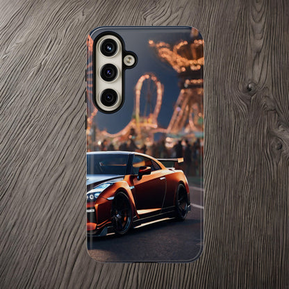 Nissan GTR R35-Dual Layer Ultra Tough Phone Case Samsung Galaxy S24 Plus Glossy Printify by The Night Shift Automotive Apparel
