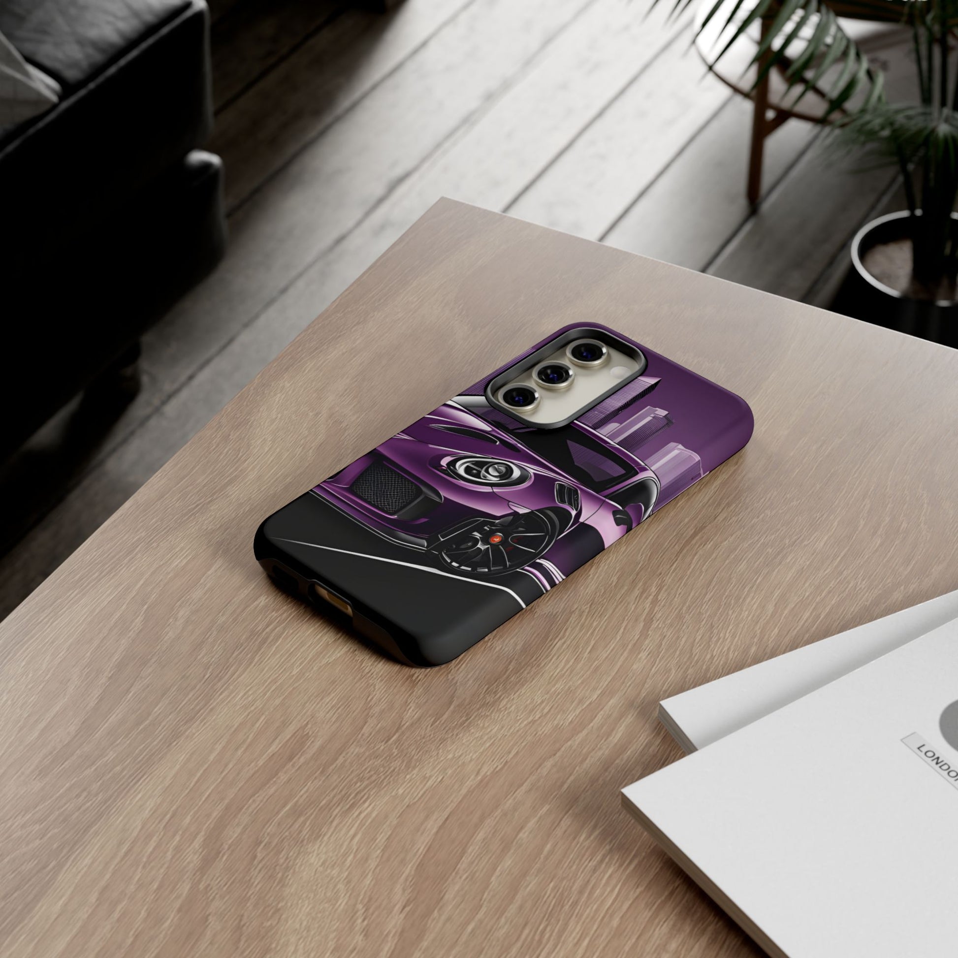 Porsche 911 GT3 RS-Dual Layer Ultra Tough Phone Case Samsung Galaxy S23 Matte Printify by The Night Shift Automotive Apparel