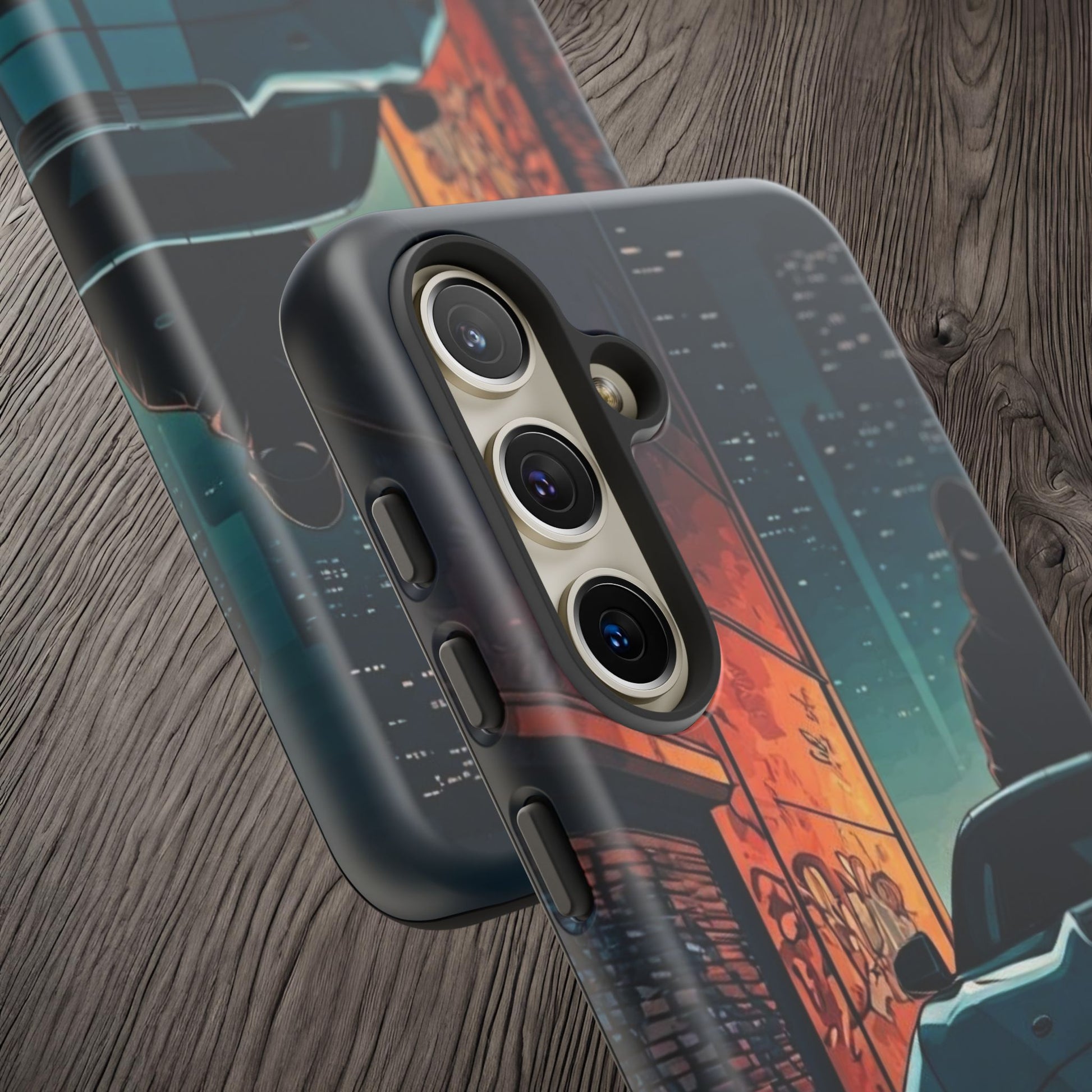 Ford Mustang Shelby GT350 Street Life-Dual Layer Ultra Tough Phone Case Printify by The Night Shift Automotive Apparel