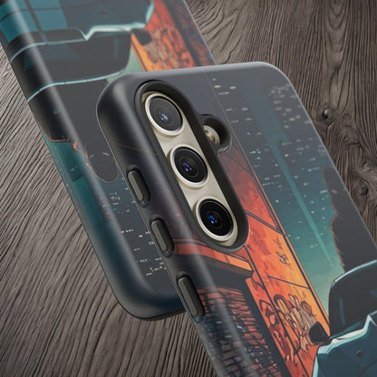 Ford Mustang Shelby GT350 Street Life-Dual Layer Ultra Tough Phone Case Printify by The Night Shift Automotive Apparel