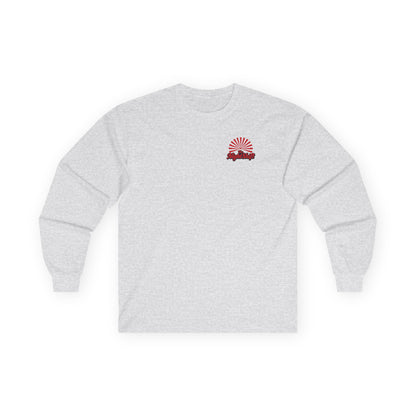 Good Vibes Panda-Premium, Ultra Soft Unisex Long Sleeve Tee Ash Printify by The Night Shift Automotive Apparel