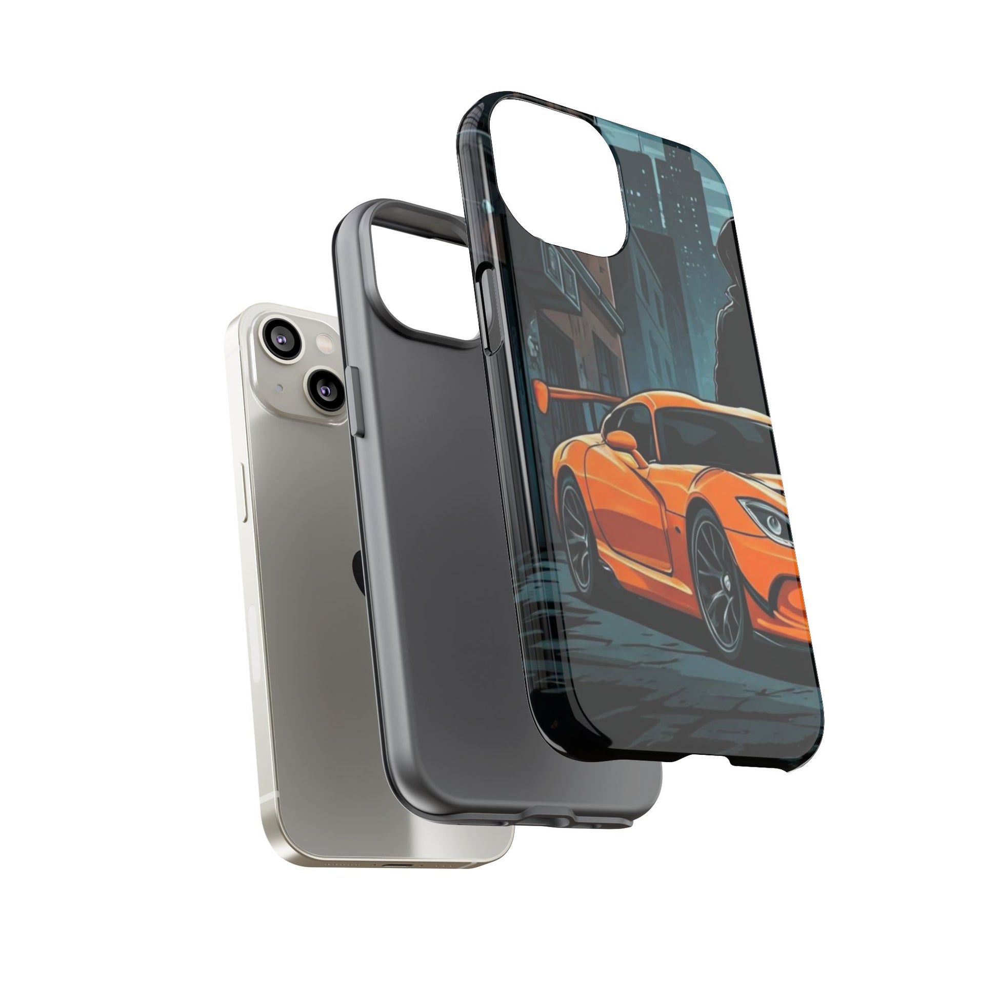 Dodge Viper SRT-10 Street Life-Dual Layer Ultra Tough Phone Case Printify by The Night Shift Automotive Apparel