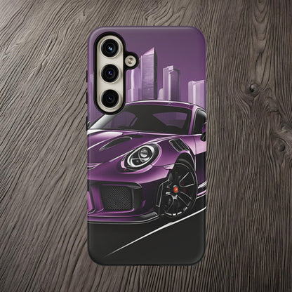 Porsche 911 GT3 RS-Dual Layer Ultra Tough Phone Case Samsung Galaxy S24 Plus Matte Printify by The Night Shift Automotive Apparel
