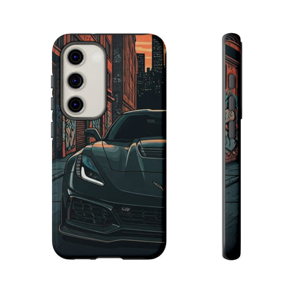 Chevy Corvette C7 Street Life-Dual Layer Ultra Tough Phone Case Printify by The Night Shift Automotive Apparel