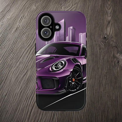 Porsche 911 GT3 RS-Dual Layer Ultra Tough Phone Case Printify by The Night Shift Automotive Apparel