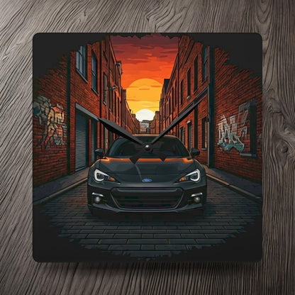 Subaru BRZ Street Life-Acrylic Wall Clock
