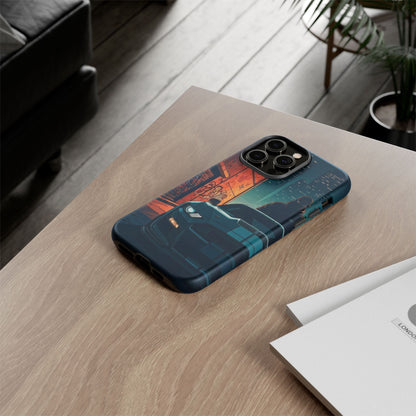 Ford Mustang Shelby GT350 Street Life-Dual Layer Ultra Tough Phone Case iPhone 14 Pro Max Matte Printify by The Night Shift Automotive Apparel