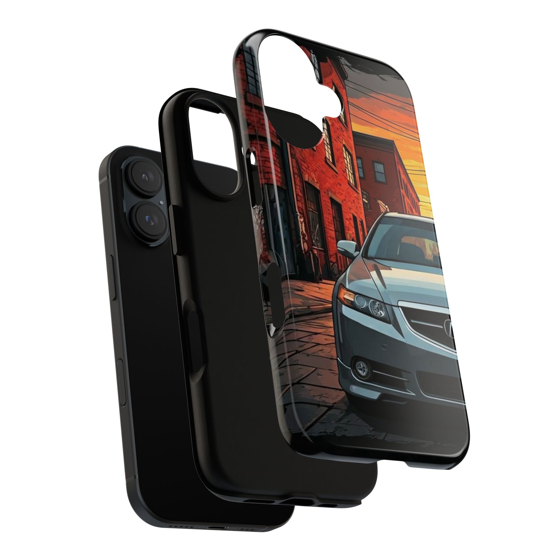 Acura TL Street Life-Dual Layer Ultra Tough Phone Case Printify by The Night Shift Automotive Apparel
