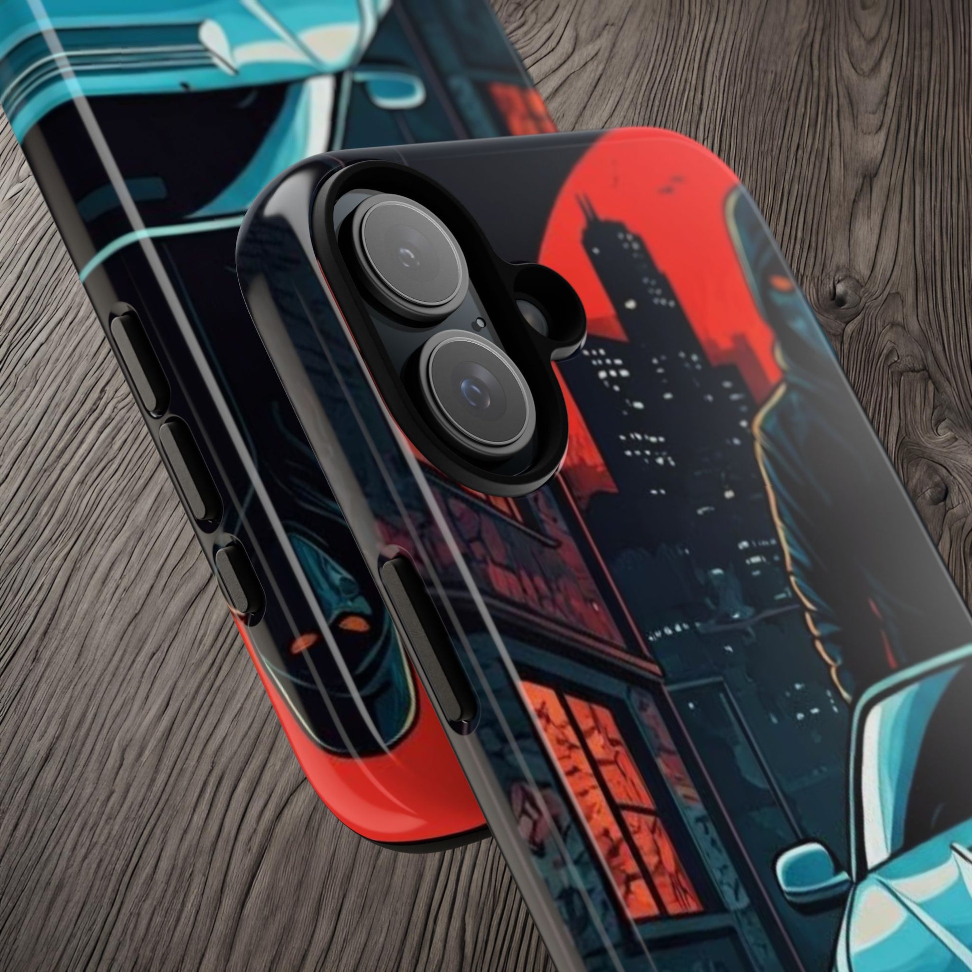Nissan Skyline R34 Street Life-Dual Layer Ultra Tough Phone Case Printify by The Night Shift Automotive Apparel