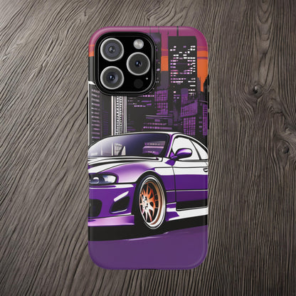 Nissan 240sx S15-Dual Layer Ultra Tough Phone Case Printify by The Night Shift Automotive Apparel