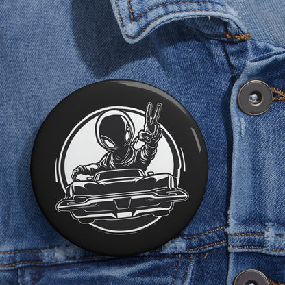 Station Nation Pin Printify by The Night Shift Automotive Apparel