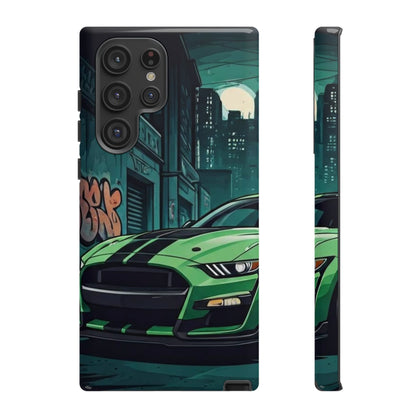 Ford Mustang Shelby GT500 Street Life-Dual Layer Ultra Tough Phone Case Printify by The Night Shift Automotive Apparel