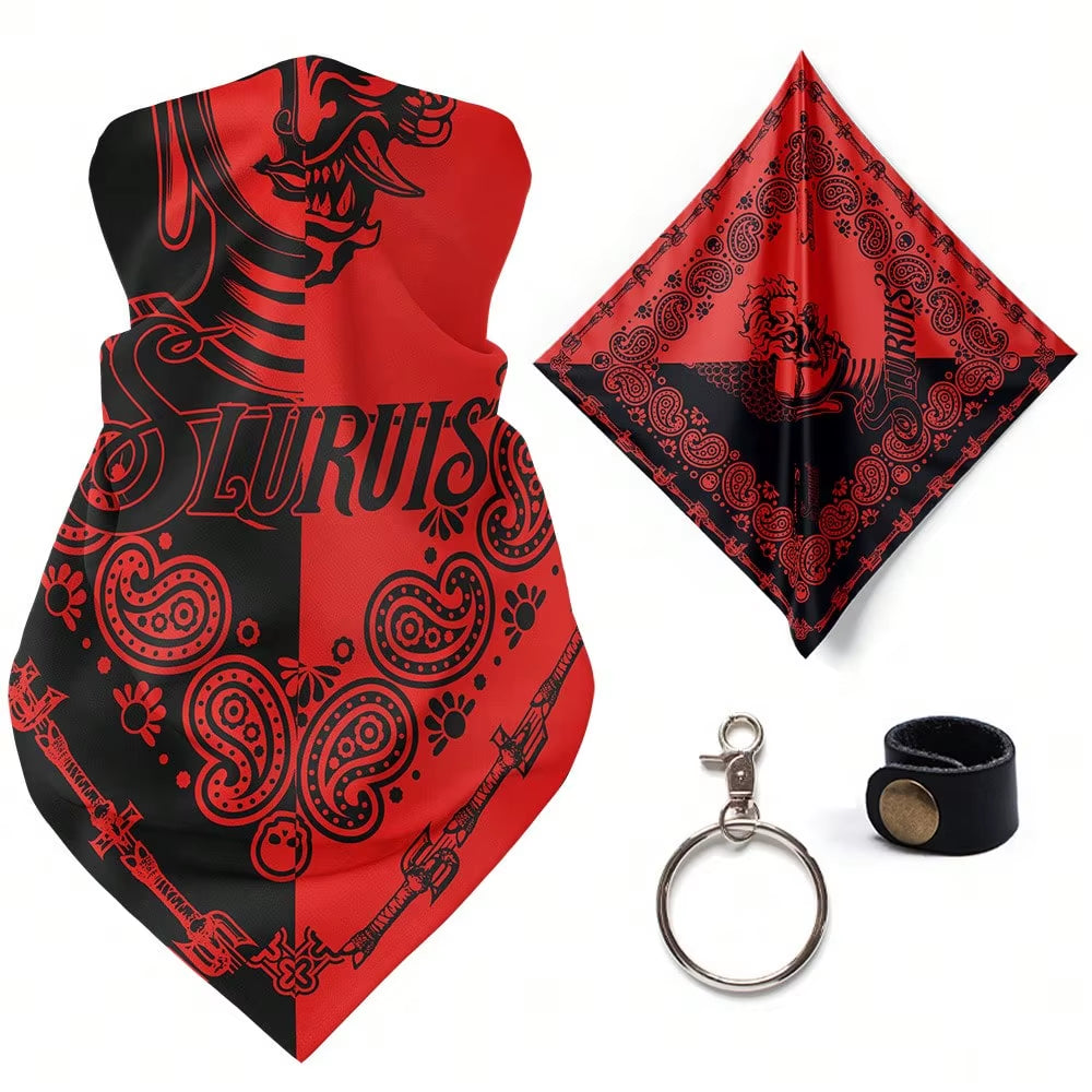Retro Motorcycle Quick-Dry Breathable Face Cover Bandana Color 9 The Night Shift Performance Street Gear by The Night Shift Automotive Apparel