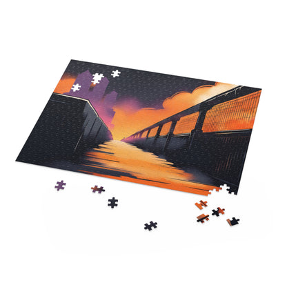 Puzzle (500-Piece) Printify by The Night Shift Automotive Apparel
