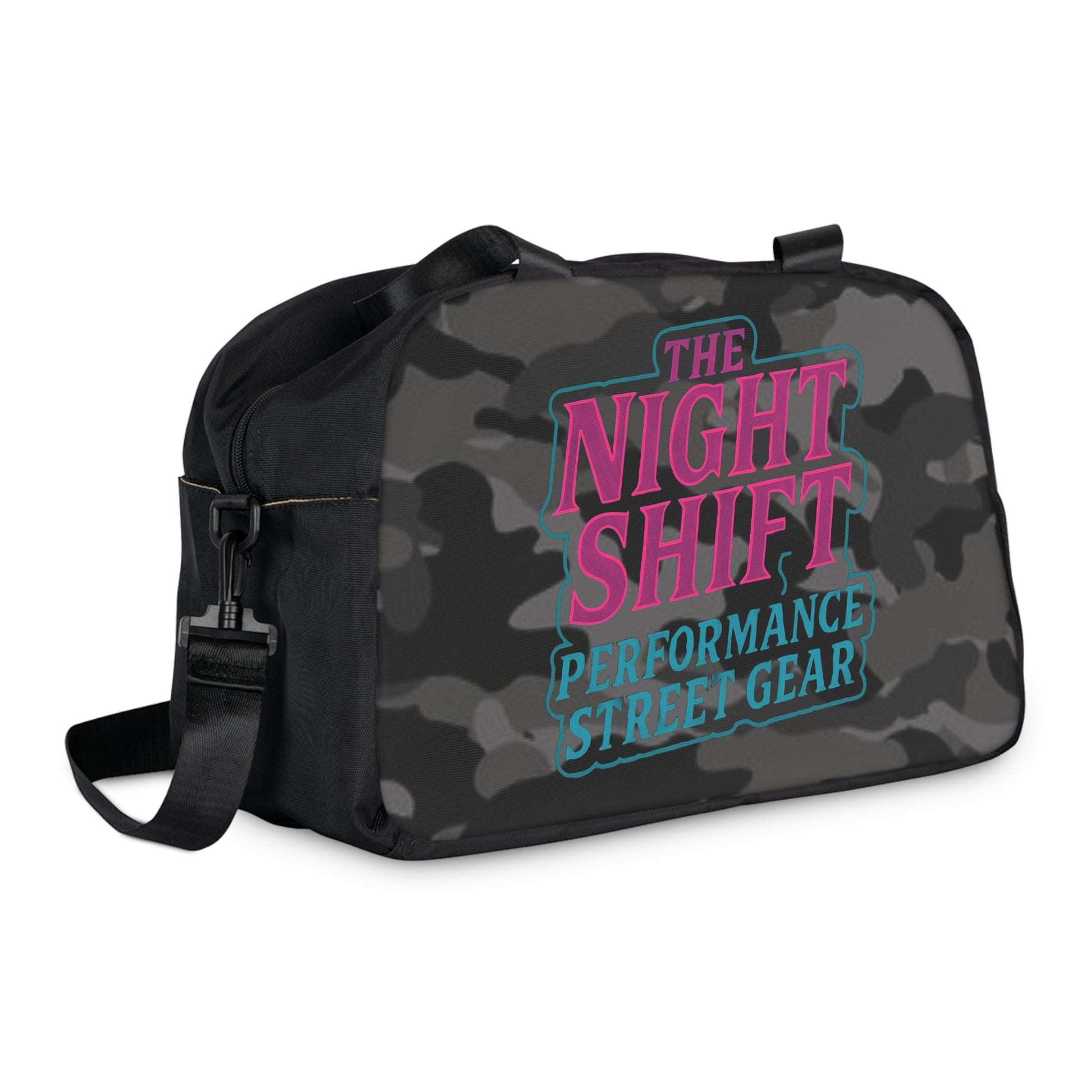 Gym & Fitness Handbag Printify by The Night Shift Automotive Apparel