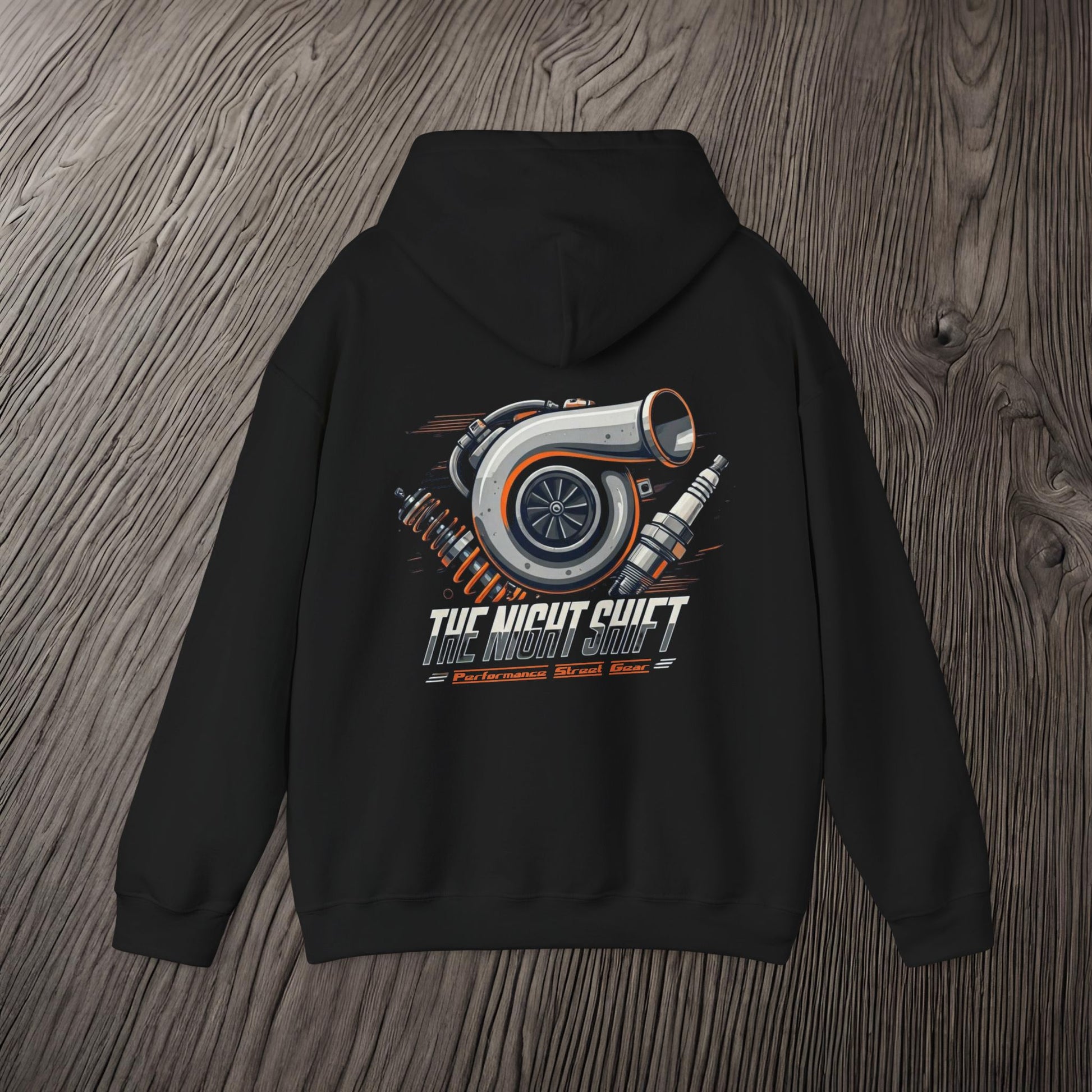 The Night Shift Essentials-Ultra Soft, Premium Hoodie Printify by The Night Shift Automotive Apparel