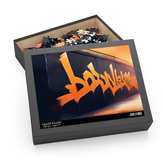 Puzzle (500-Piece) Printify by The Night Shift Automotive Apparel