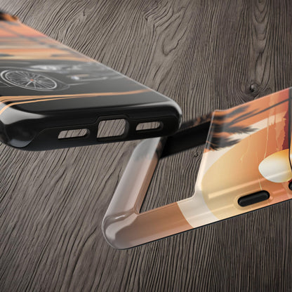 BMW Sunset On The Beach-Dual Layer Ultra Tough Phone Case Printify by The Night Shift Automotive Apparel
