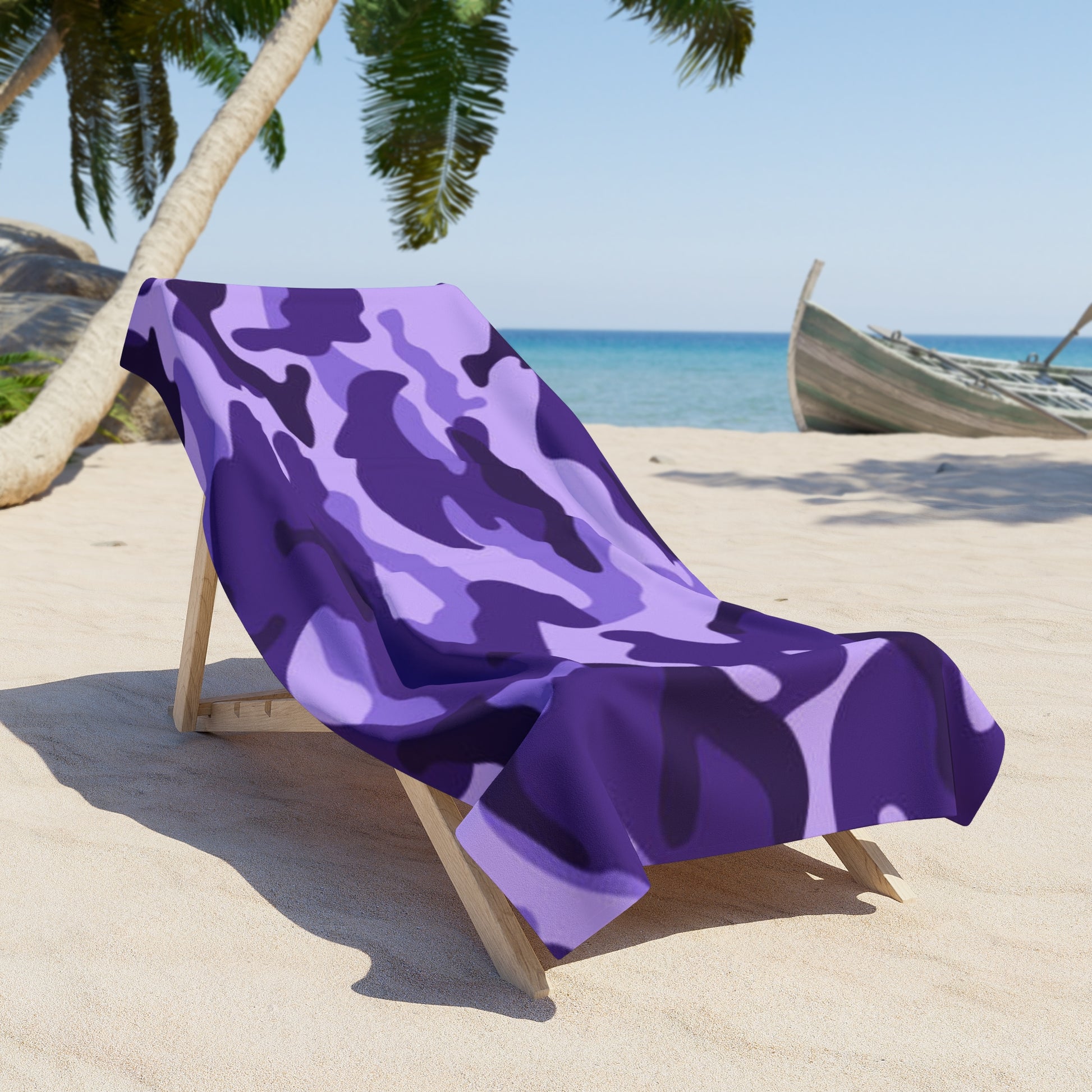Premium Beach & Shower Towel 36" × 72" Printify by The Night Shift Automotive Apparel