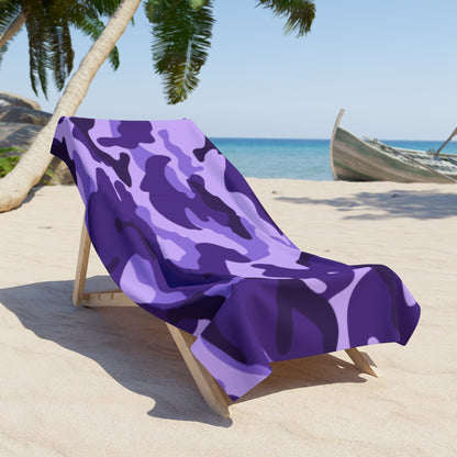 Premium Beach & Shower Towel 36" × 72" Printify by The Night Shift Automotive Apparel