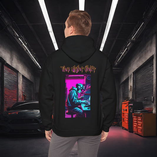 Makin' Beats-Ultra Soft, Premium Hoodie Black Printify by The Night Shift Automotive Apparel