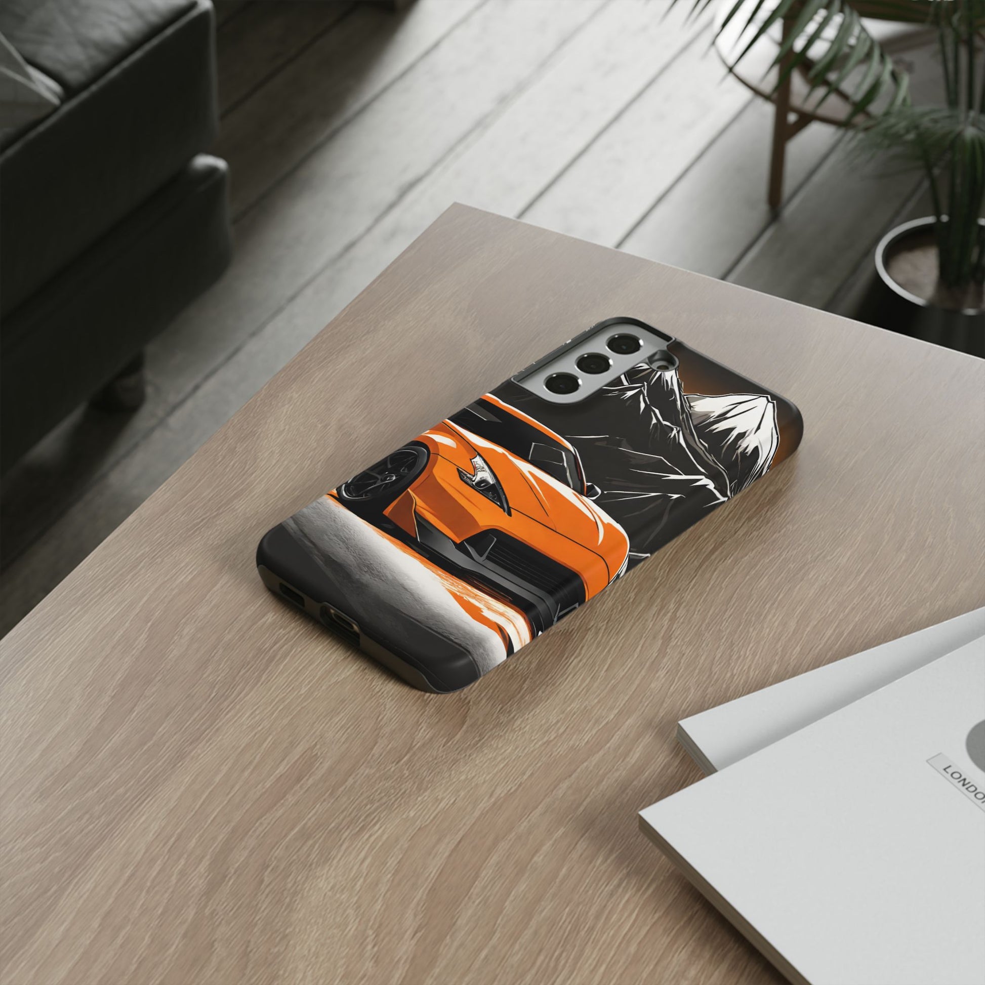 Nissan 370Z Mt Fuji-Dual Layer Ultra Tough Phone Case Samsung Galaxy S22 Plus Matte Printify by The Night Shift Automotive Apparel