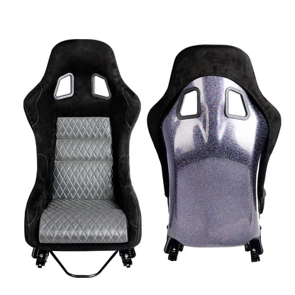 Large Universal Fiber Glass Racing Bucket Seat The Night Shift Performance Street Gear by The Night Shift Automotive Apparel
