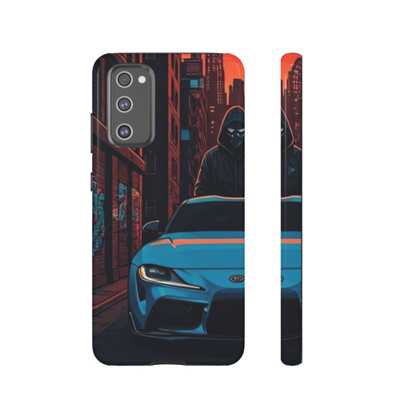 Toyota Supra MK-V Street Life-Dual Layer Ultra Tough Phone Case Printify by The Night Shift Automotive Apparel